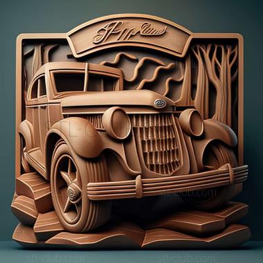 3D мадэль Ford Eifel (STL)